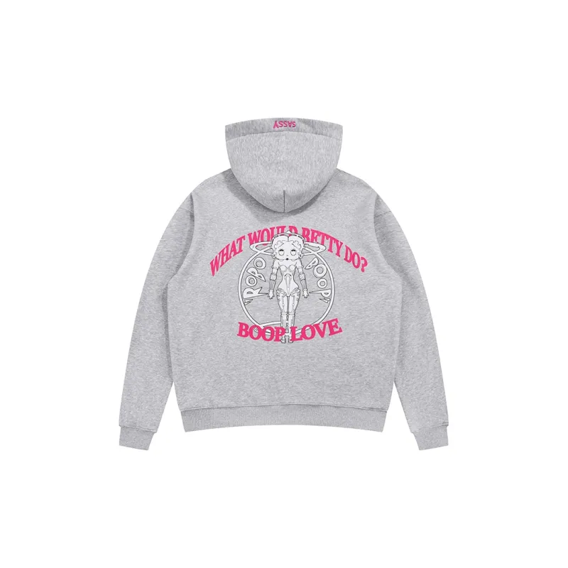 BETTY BOOP Sweatshirts Women's Gray-1