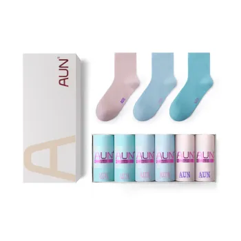 AUN Women's Mid-Calf Socks