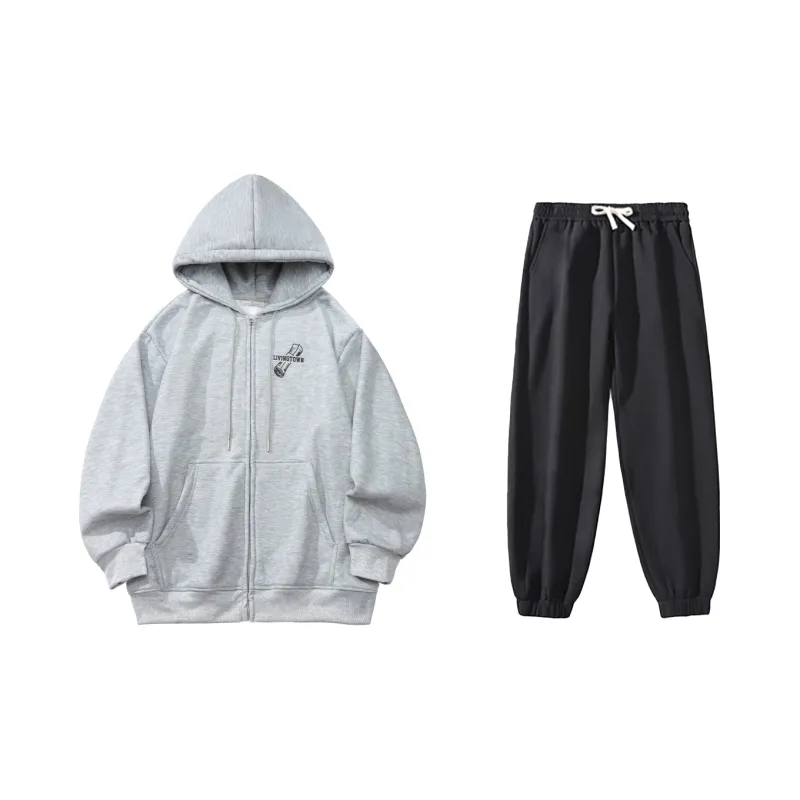 LIVINGTOWN Sweatshirt Sets Unisex-9