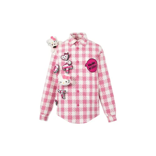 Sanrio X 13 DEMARZO Shirts Women's Pink