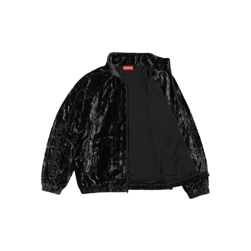 Supreme Crushed Velvet Track Jacket-6