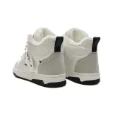 LAZY BONS Height Increasing Wear-Resistant Slip-Resistant Mid-Top Skateboard Shoes Unisex