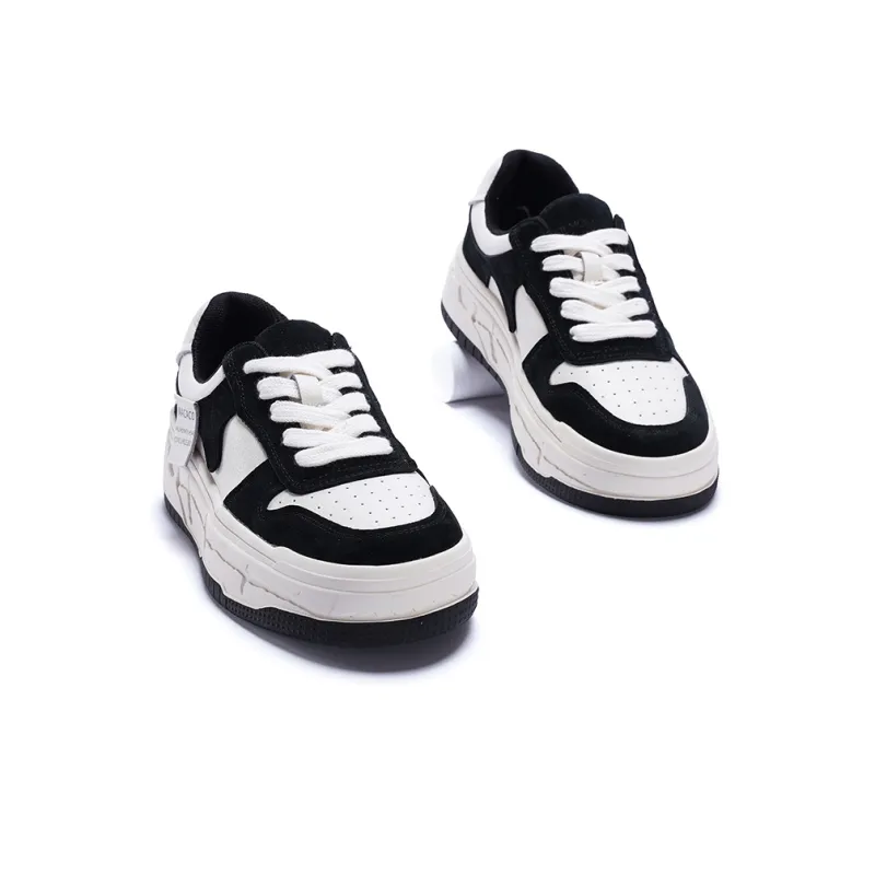 MALEMONKEY Platform Skateboard Shoes Height Increasing Low-Top 4.5cm Women's-14