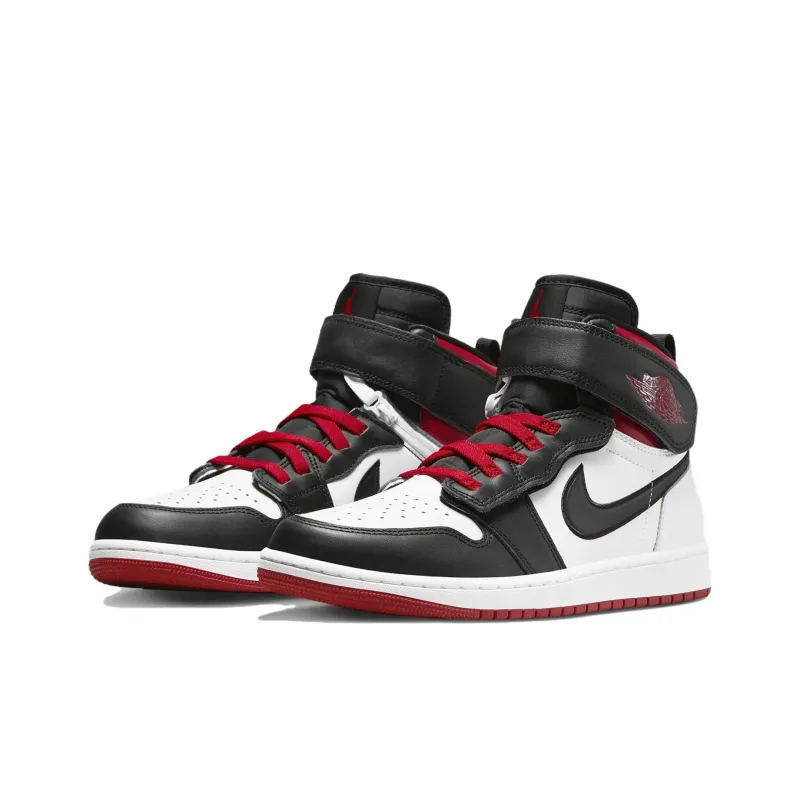 Jordan 1 High FlyEase Gym Red Black Toe-2