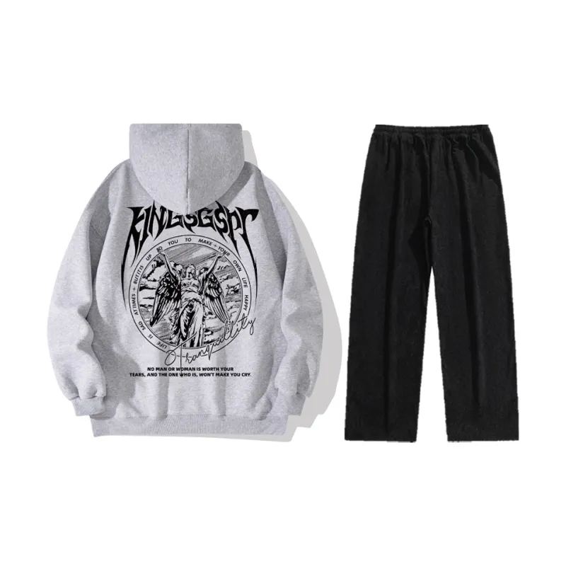 Kingsgspc Sweatshirt Set Unisex-23
