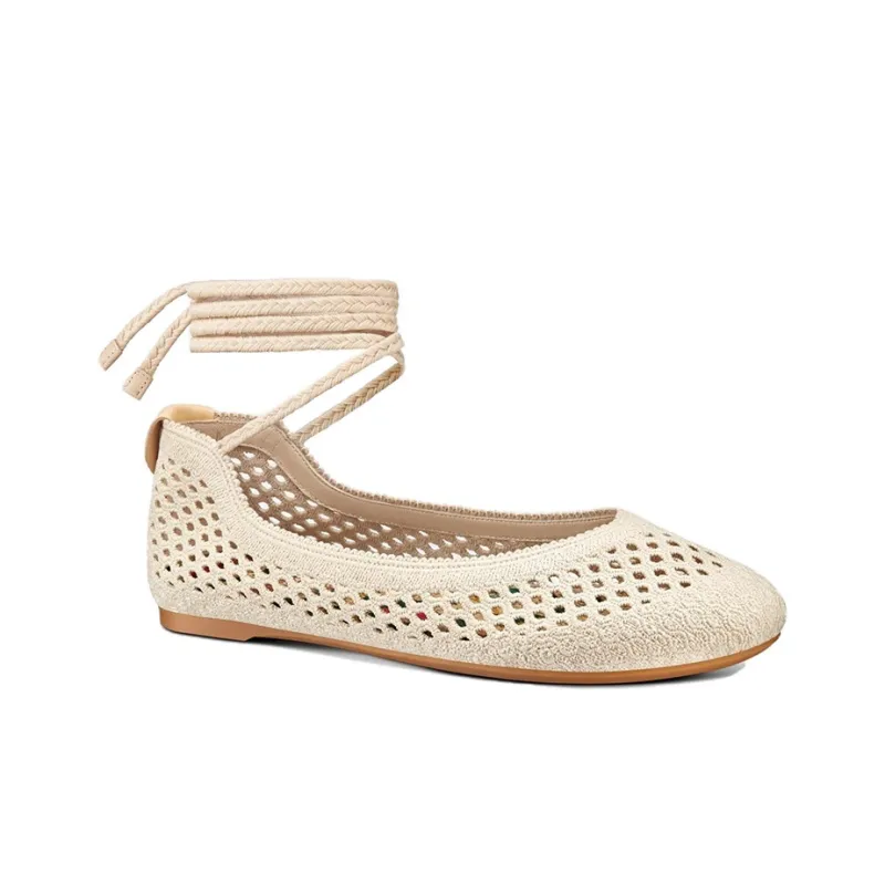 DIOR POÈME Casual Single Shoes Women's Cream White-3