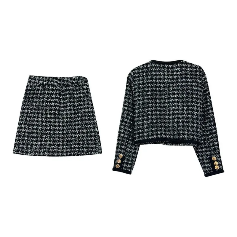 Icicofficial Two Piece Skirt Sets Women's-4