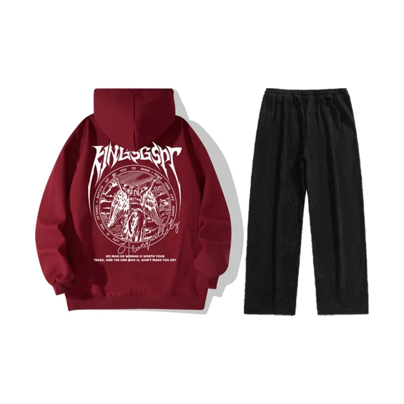 Kingsgspc Sweatshirt Set Unisex-21