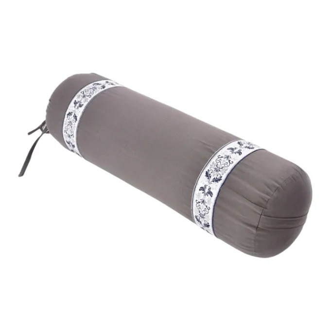 NUCKILY Yoga Pose Diagram Cushion PP Unisex Multicolor-0