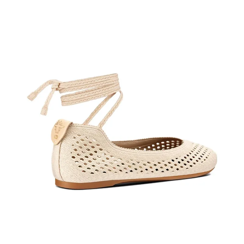 DIOR POÈME Casual Single Shoes Women's Cream White-4