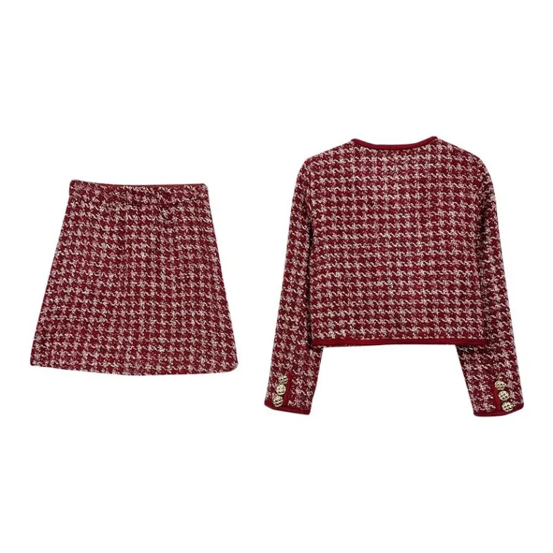 Icicofficial Two Piece Skirt Sets Women's-1