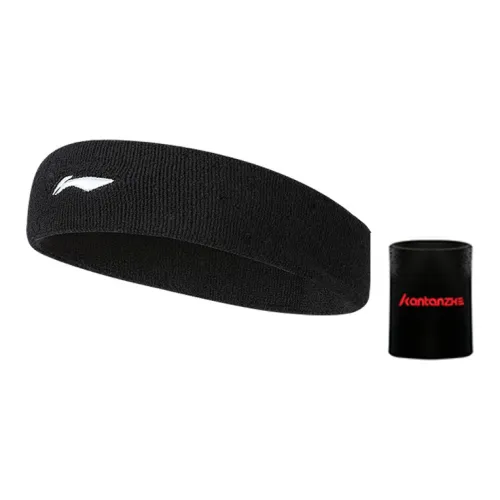 LiNing Sweatbands Elastic Moisture-Wicking Sweatband Running Fitness Nylon + Spandex + Silicone Unisex