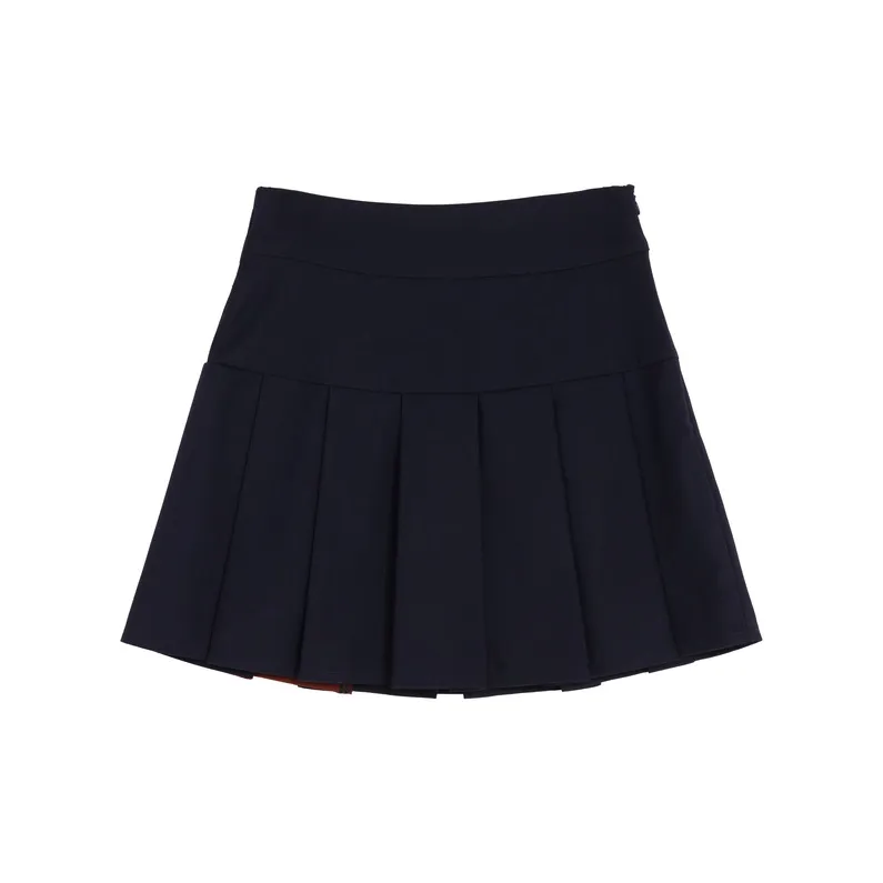 SNBL Casual Short Skirts Women's Navy Blue-1