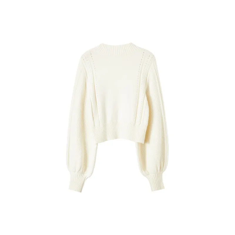 XIANGYING Sweaters Women's Beige-1