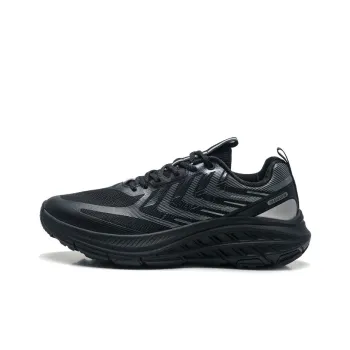 XTEP Kunwu Cushioning Breathable Low Top Running Shoes Men's Black