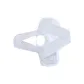 Fourth Generation Protective Version (White 1 Pair) Double Strap+4 Springs
