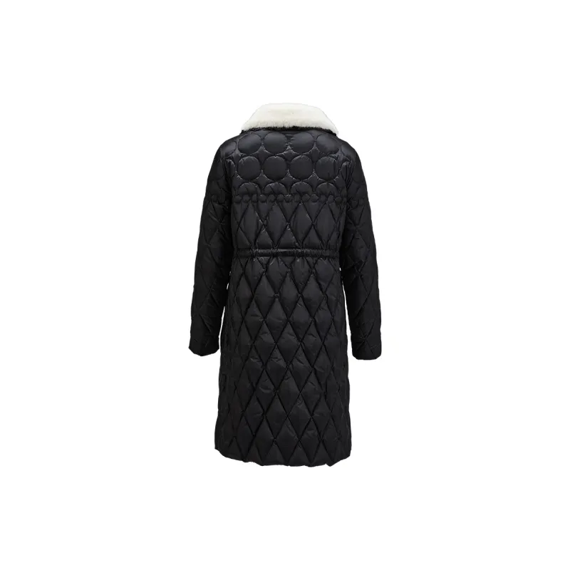 XIANGYING Down Jacket Women's Black-1