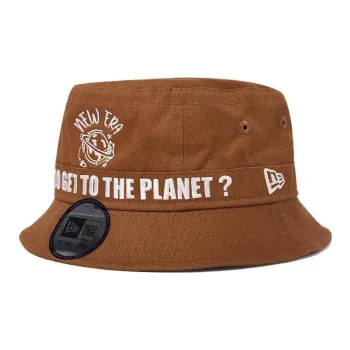New Era Bucket Hats Unisex Brown