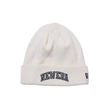 New Era Acrylic Beanies Unisex White