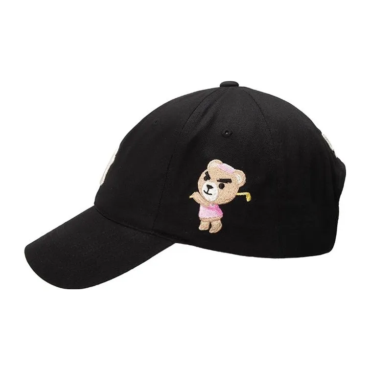 MLB Cotton Baseball Caps Unisex Black-2