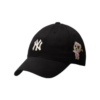 MLB Cotton Baseball Caps Unisex Black