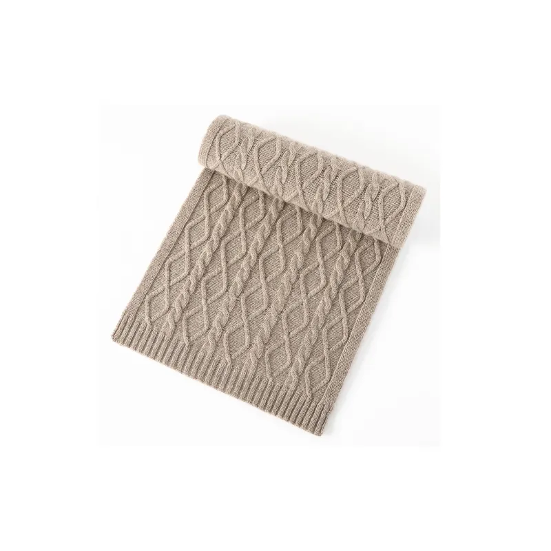 Jiu Ji Cashmere Knit Scarves Men's-2