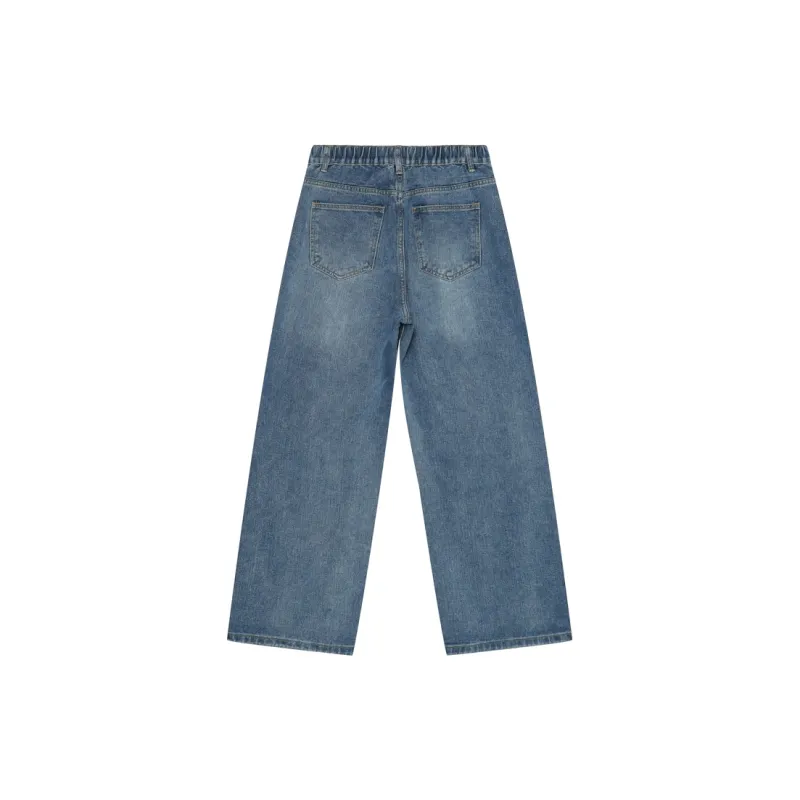 Voguo Relay Elastic Waistband Jeans Men's-10