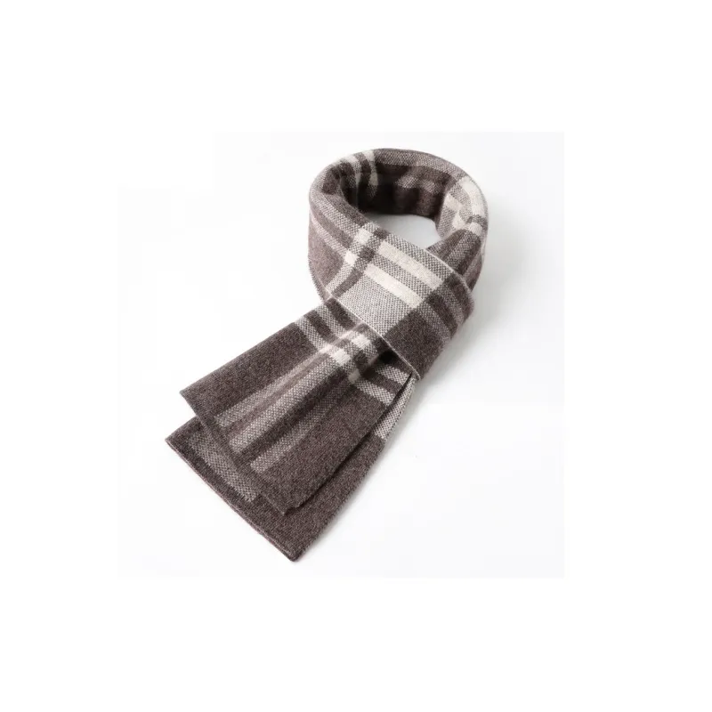 Jiu Ji Cashmere Knit Scarves Men's-7