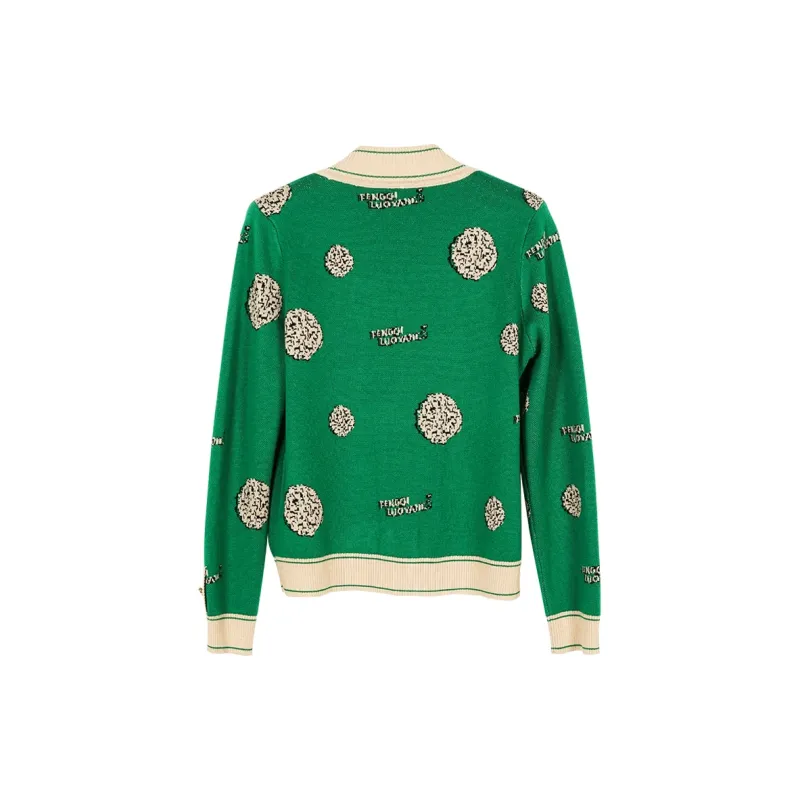 MISSSHINE Knitwear Women's Green-1