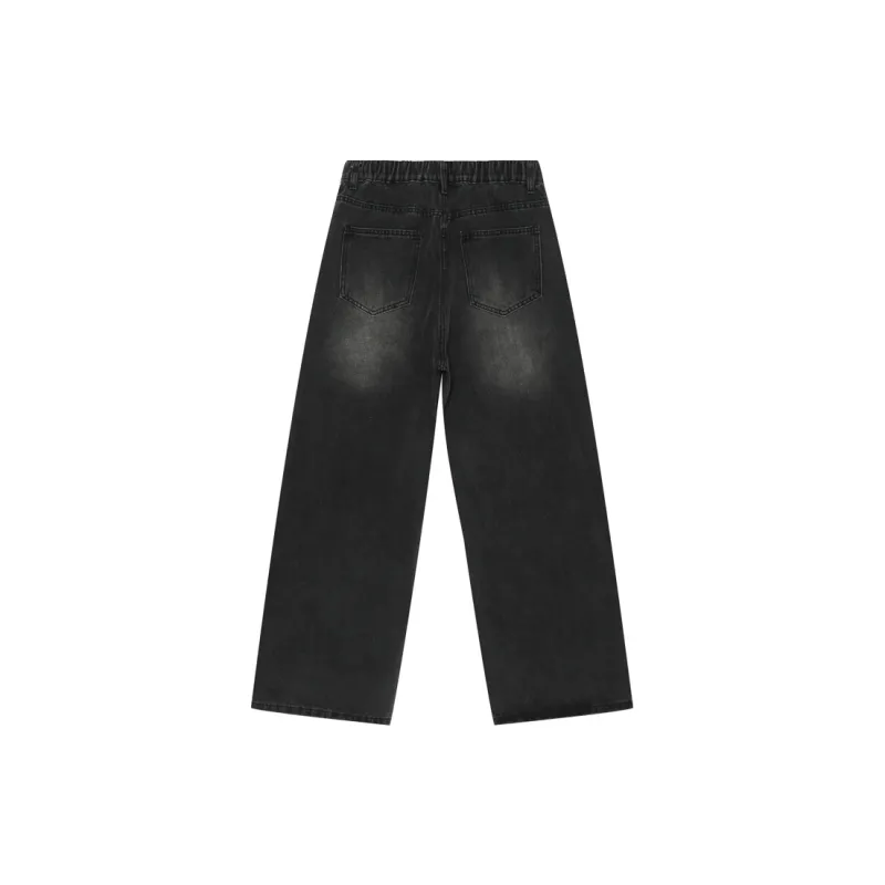 Voguo Relay Elastic Waistband Jeans Men's-15