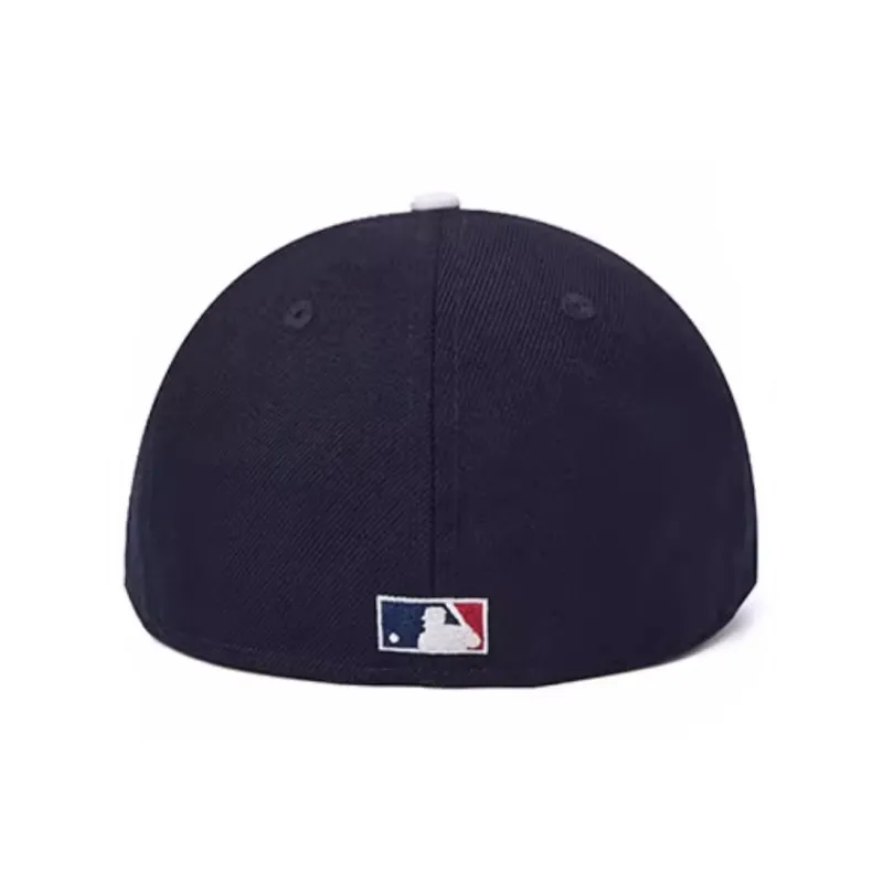 New Era Sheep Wool Baseball Caps Unisex Navy Blue-2