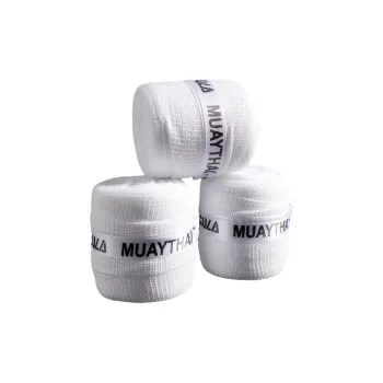 MUAYTHAI DRACULA Boxing Bandage Unisex White