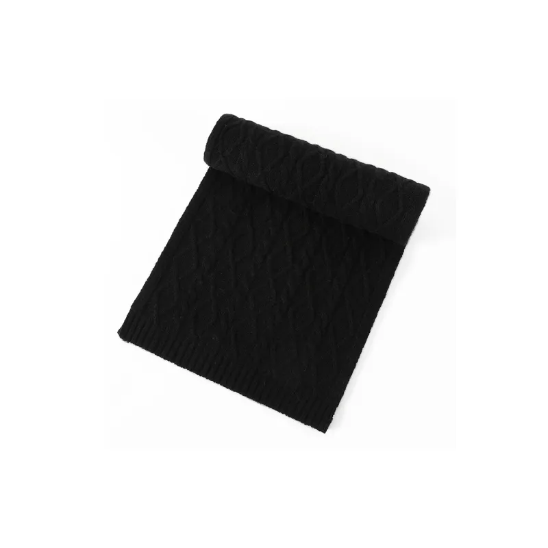 Jiu Ji Cashmere Knit Scarves Men's-6