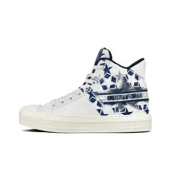 DIOR Women's Walk'N'DIOR Star Etoile High 'White Deep Blue'