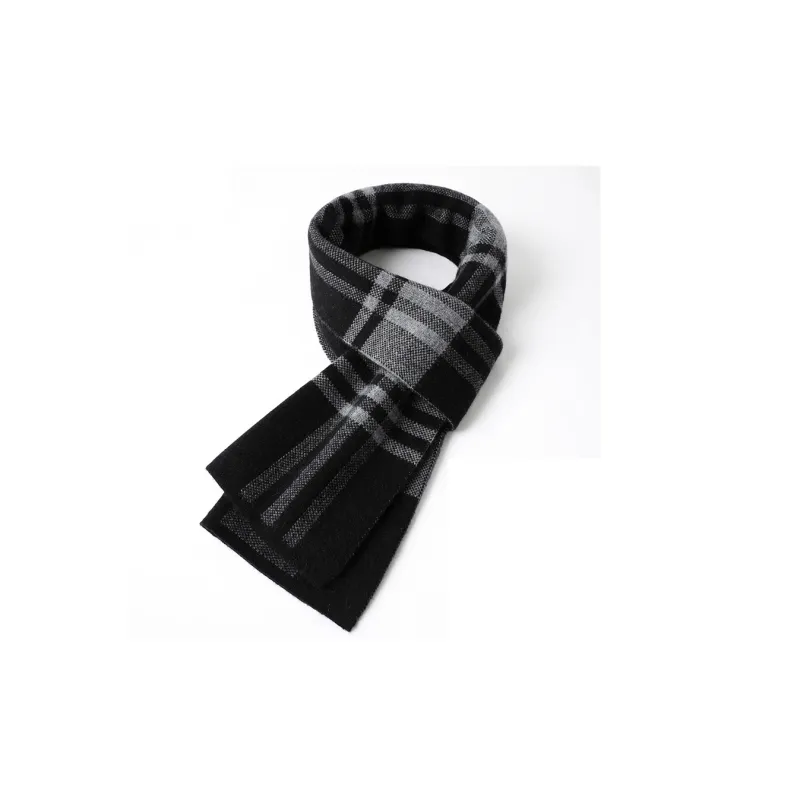 Jiu Ji Cashmere Knit Scarves Men's-4