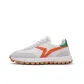 White/Orange