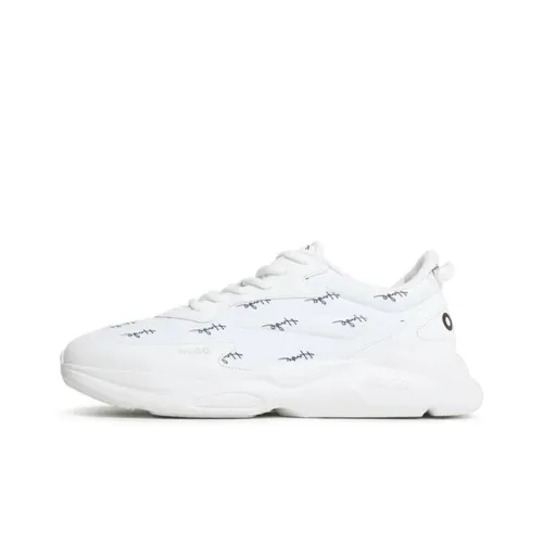 HUGO BOSS Low Top Casual Shoes Men's White