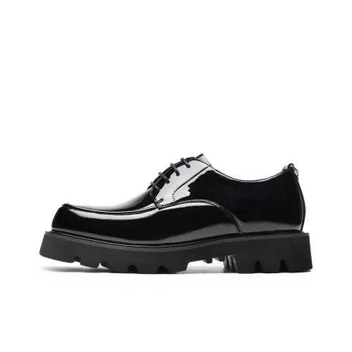 TRUMPPIPE Men's Casual Shoes Men Low-Top Black