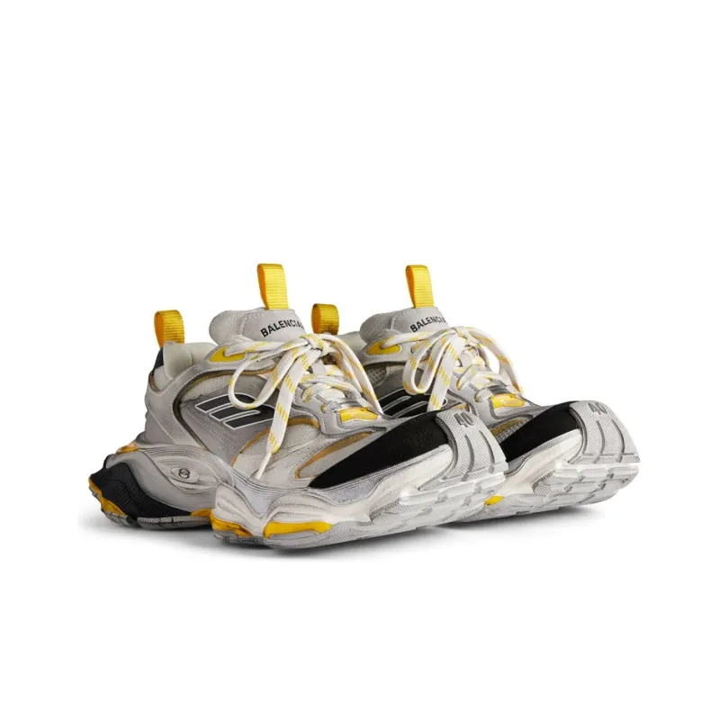 Balenciaga Cargo Sneaker Grey Black Yellow Women's-2