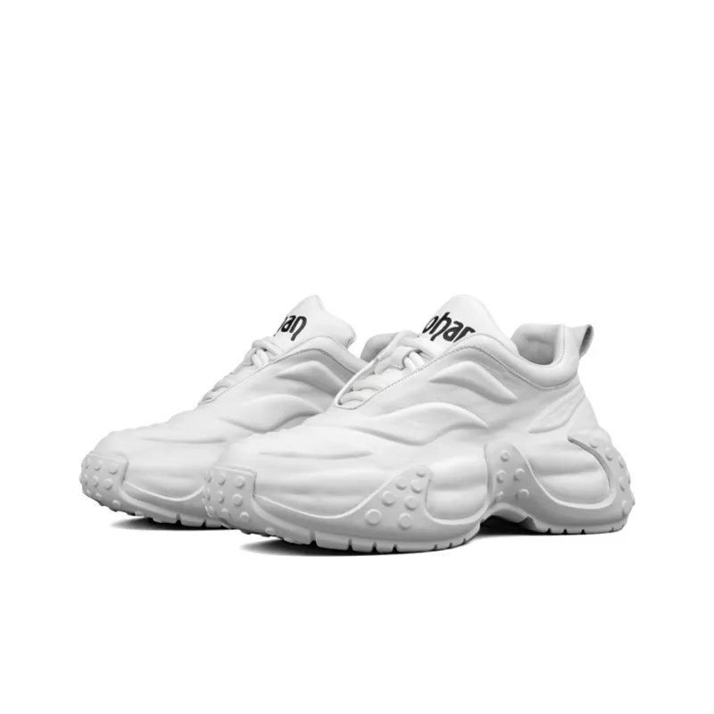 LOHAN·SIR Dreamland Height Increasing Wear-Resistant Lightweight Slip-Resistant Low-Top Chunky Sneakers Men's-19