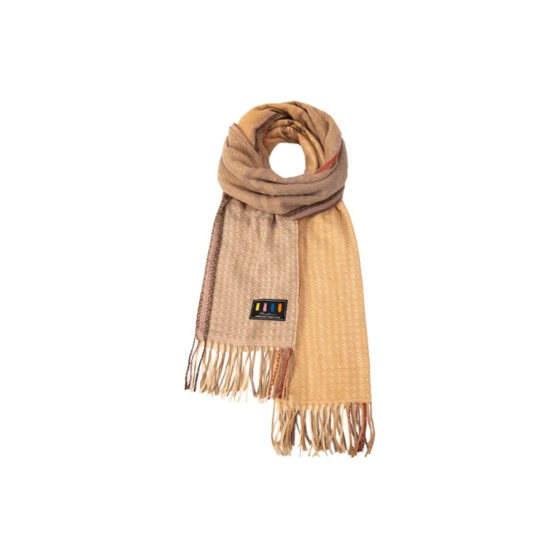 BAIJUAN Knit Scarves Unisex-1