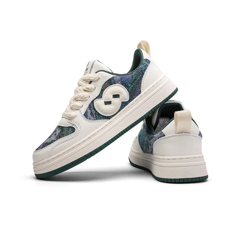 CAI CHI Slip-Resistant Low-Top Skateboard Shoes Unisex Gel-Like Color-1