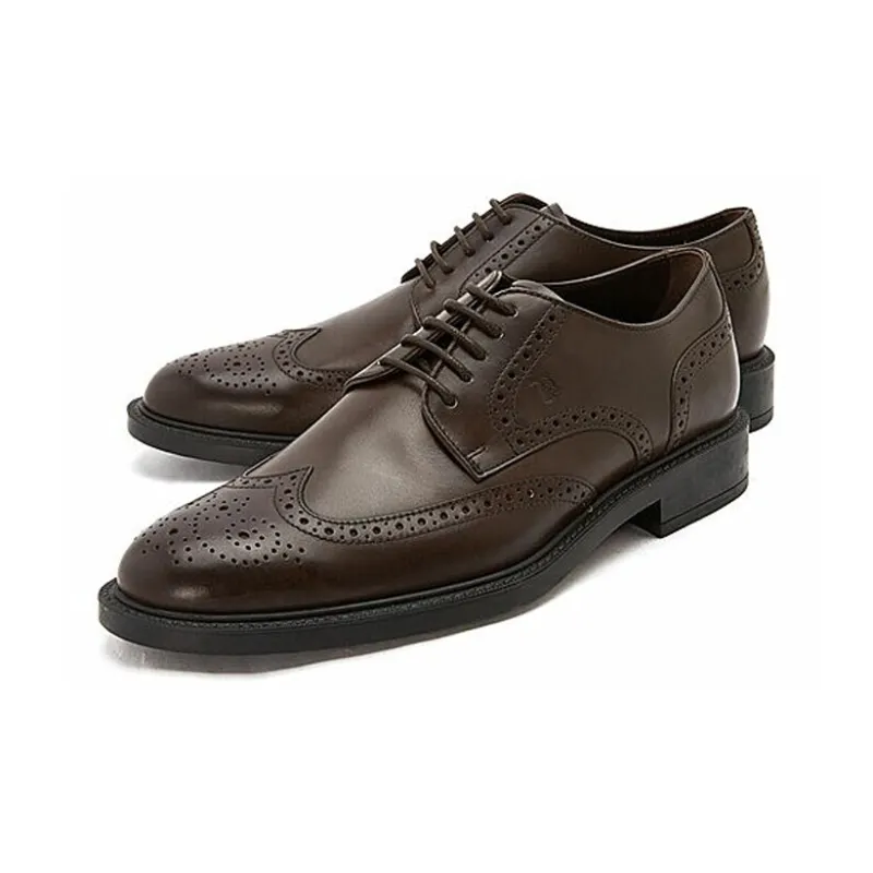 TOD'S Dress Shoes Men Low Top Brown-1