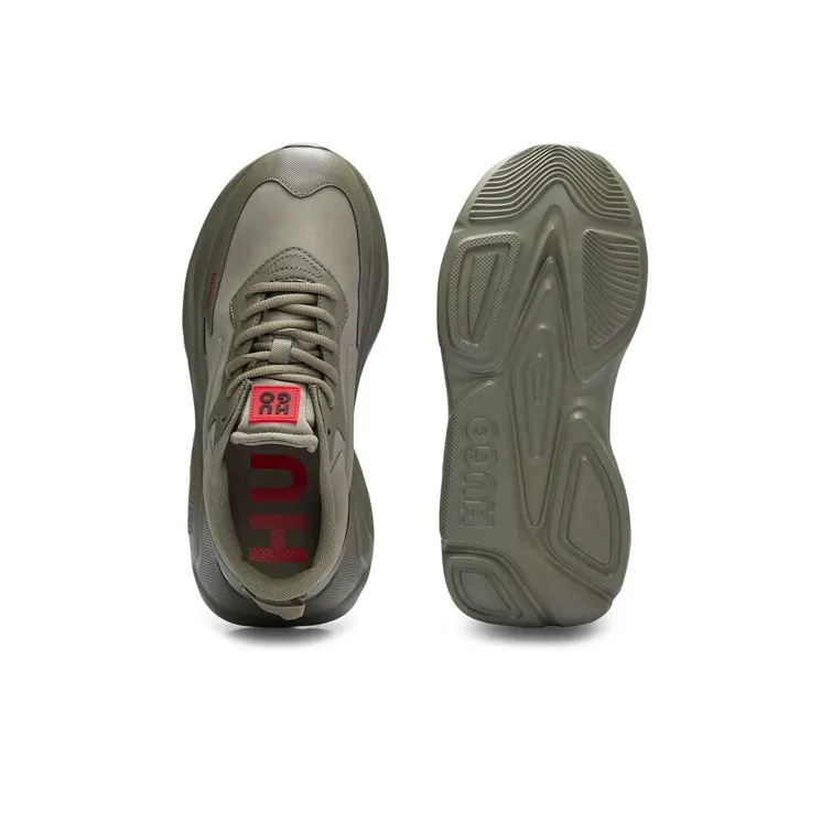 HUGO BOSS Low-Top Casual Shoes Men's Green-4