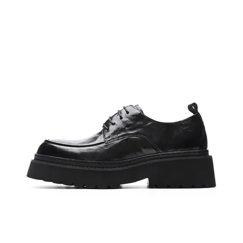 TRUMPPIPE Men's Casual Shoes Men Low-Top Black