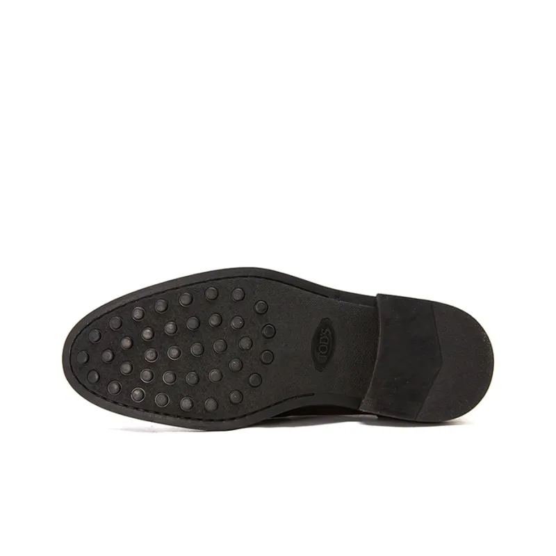 TOD'S Dress Shoes Men Low Top Brown-3
