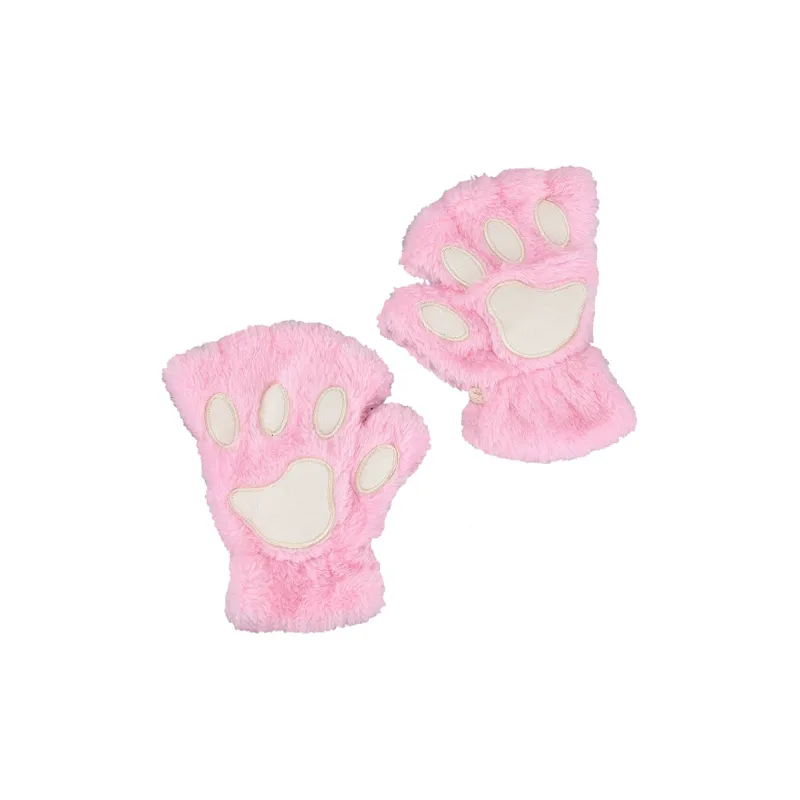 Youyoulan Polyester Knit Gloves Women's-2