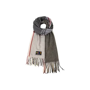 BAIJUAN Knit Scarves Unisex