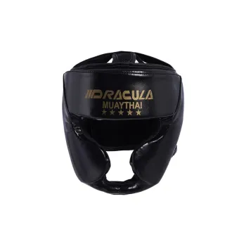 MUAYTHAI DRACULA Boxing Head Protection Unisex Black White