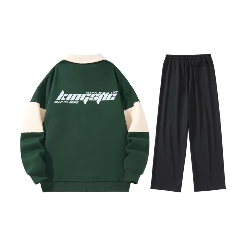 Kingsgspc Sweatshirt Set Unisex-14